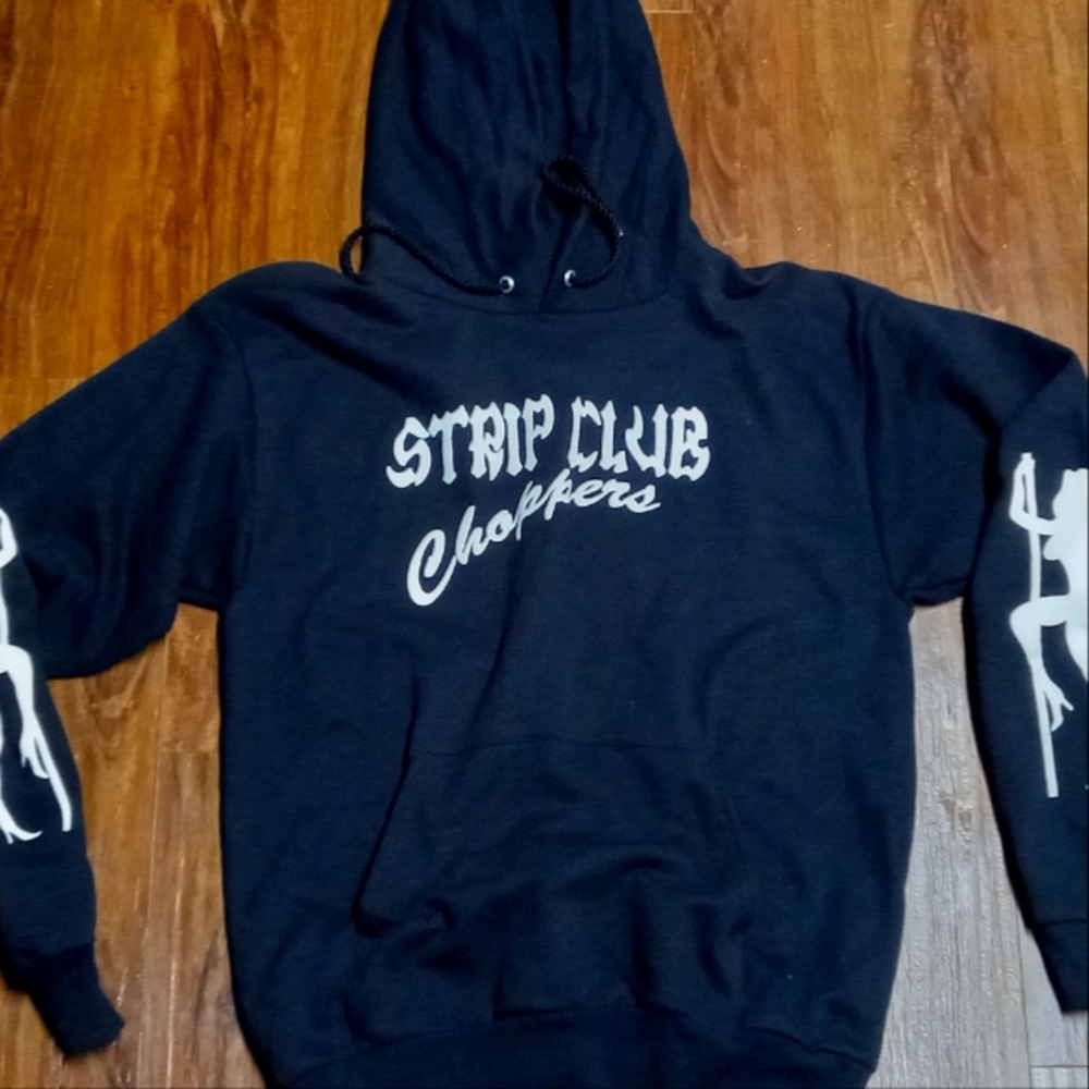 Strip Club Choppers motorcycle Hoodie